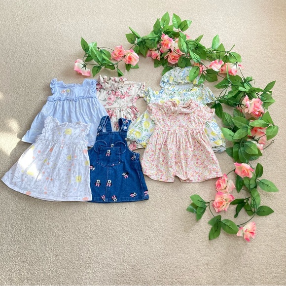 Disney Other - SOLD Bundle 6 party dresses baby 0-3 months